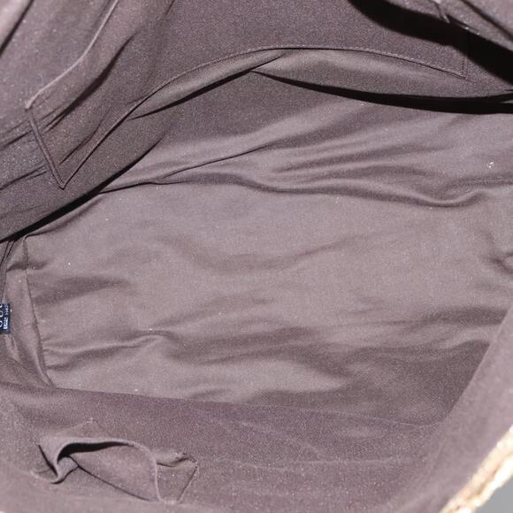 GUCCI GG Crystal Sherry Line Tote Bag Coated Canvas Brown - Picture 15 of 16